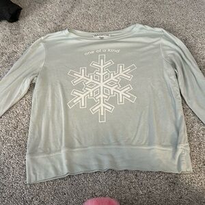 Light blue sweatshirts